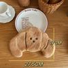 Desene Animate Croissant Pâine Prosop de Mână Agățat Catifea Corală Părul Nu Cade Bucătărie Baie Prosoape Absorbante Articole de Uz Casnic