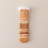 New Winter Legs Warmer Lamb Wool Floor Socks Fleece Thickened Warm Non-slip Silicone Home Socks Ethnic Style Tube Socks