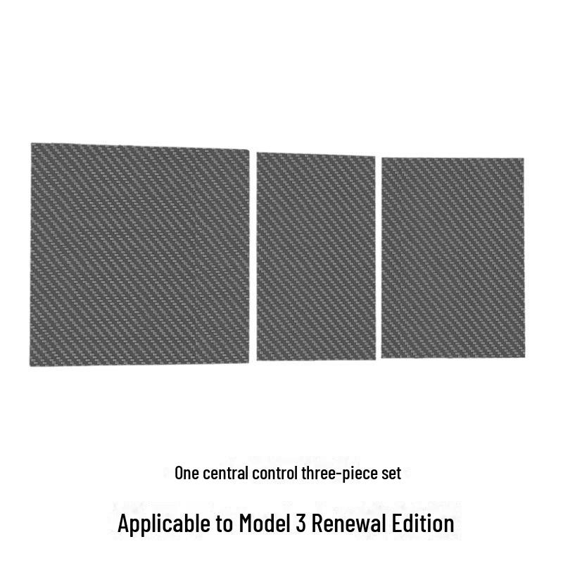 Tesla Model 3 Carbon Fiber Dashboard Patch – Highland 3 Full Car Accessory
