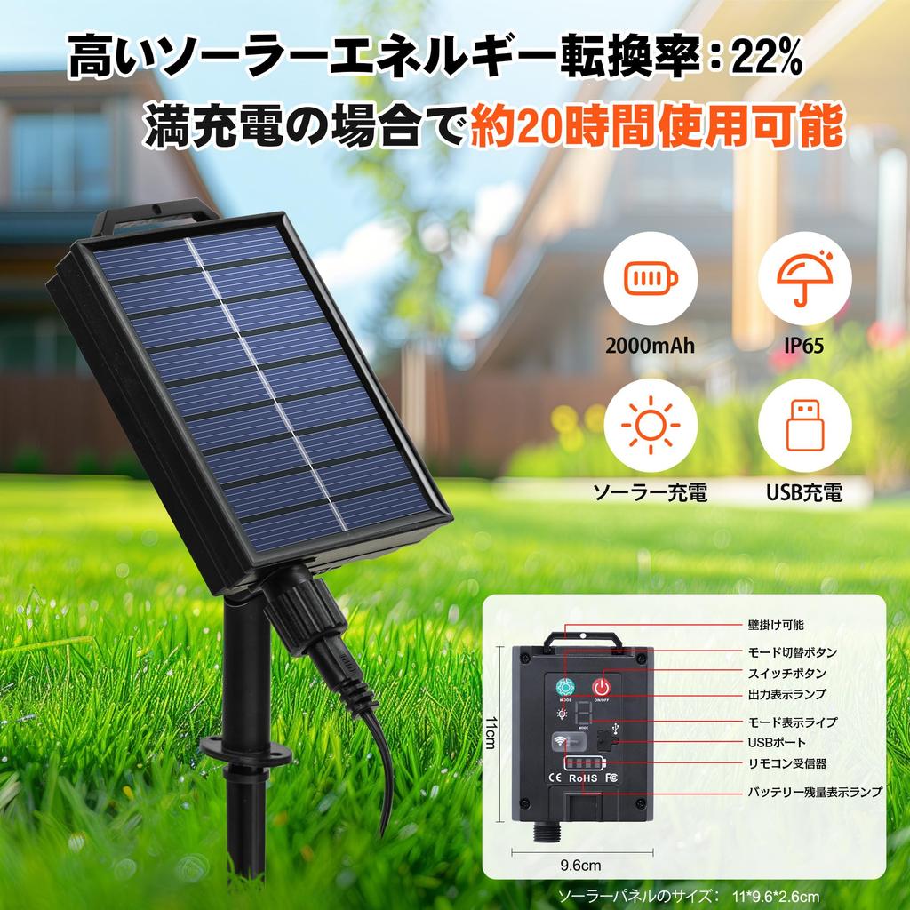 String Automatically Turns On at 17 LED G40 E12 Warm Made of PC 8 Lighting USB Timer Remote Battery Level Outdoor Illumination for Garden Shopping and