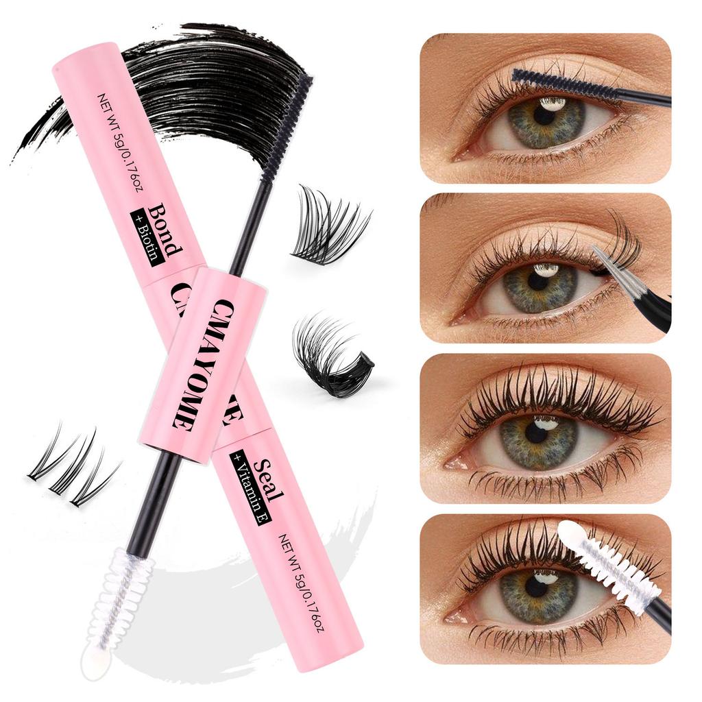 False Eyelash Glue Double Head Diy Segmented False Eyelash Glue Self-Grafting Quick-Drying Eyelash Glue