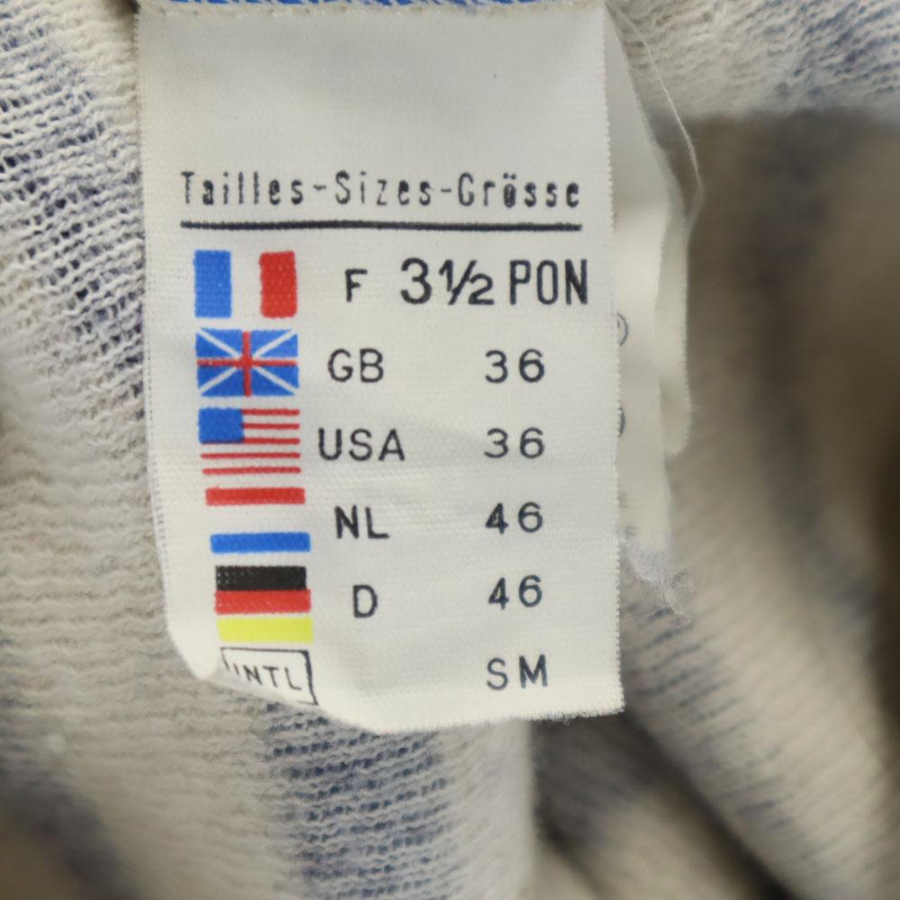 SAINT JAMES French Wool Blend Border Pattern Long Sleeve Sweater 31/2 Men's Used