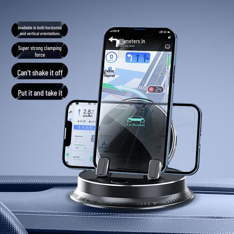 

Smart Induction Multifunction Car Phone Holder - Non-slip Dashboard Mount for Navigation