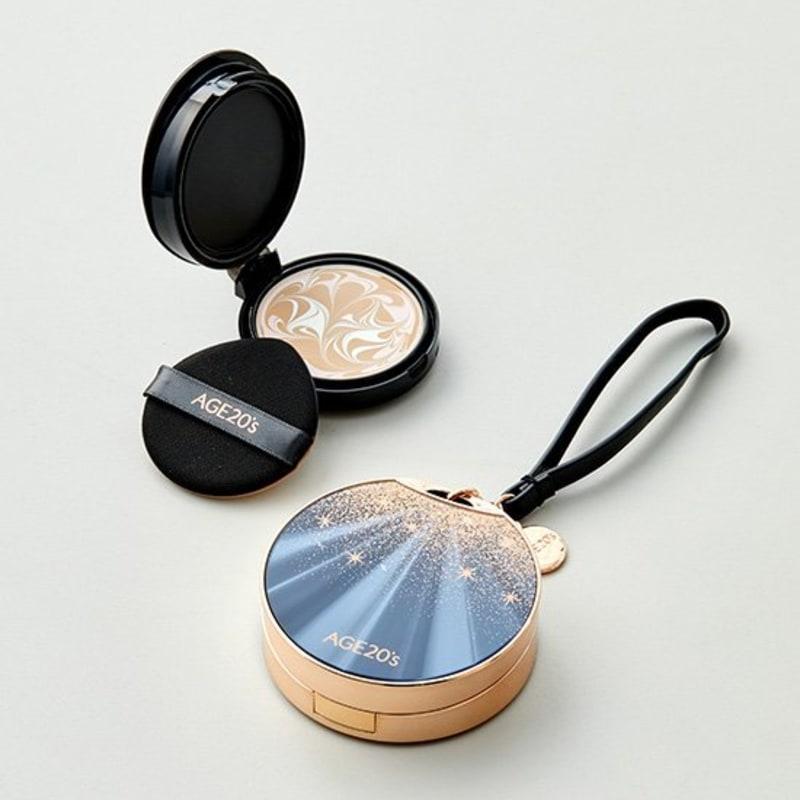 

[Age20 s] Black Gold Pact (Pact Case + Refill 2p) 2 types (Choose 1) No. 23 Medium Beige