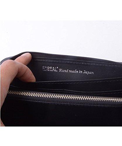 SEAL Long Wallet Waterproof Long Wallet Wallet Waterproof Brand Large Capacity Made in Japan Men's PS-109BK