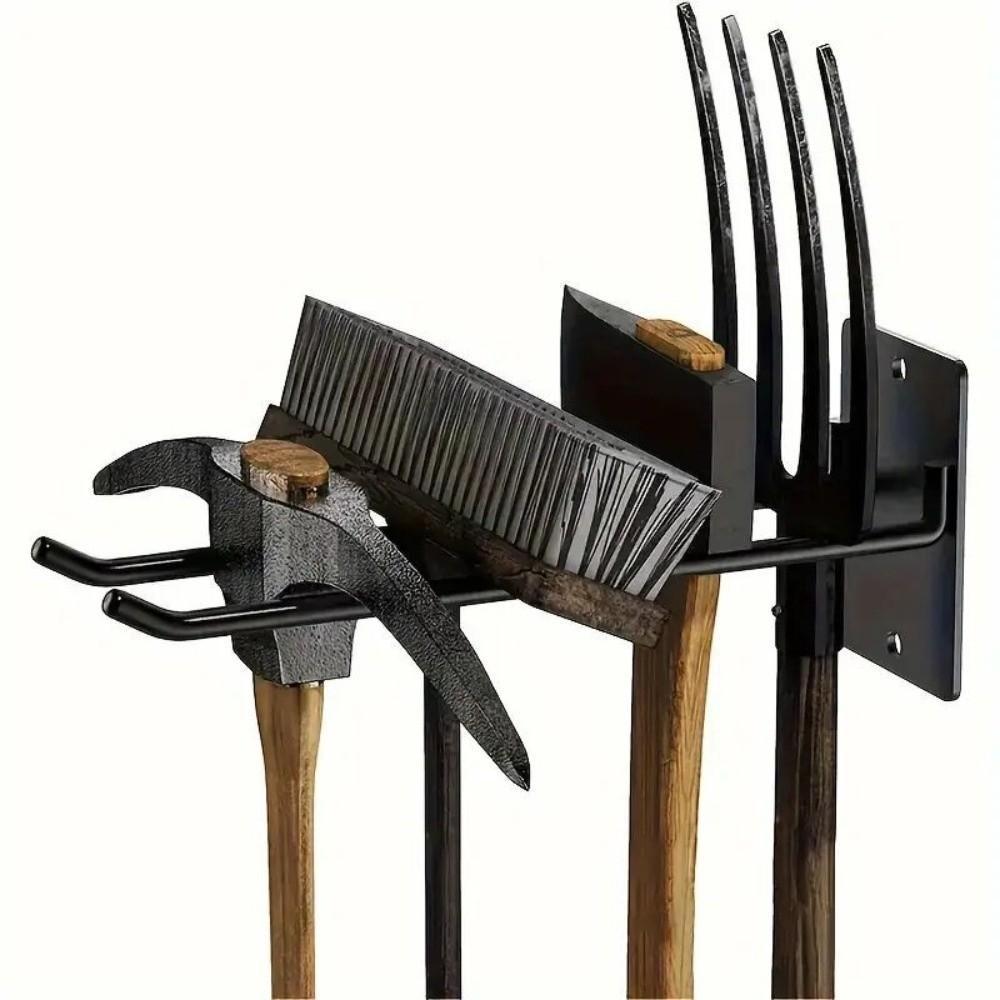 Wall Mount Garden Tool Storage Rack Multi-Purpose Farm Tool Rack Warehouse Storage