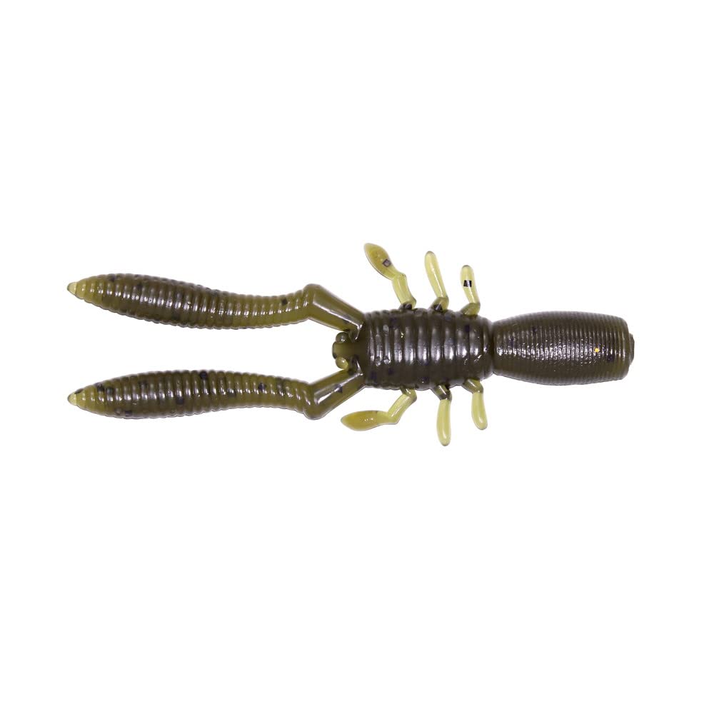 Megabass BOTTLE SHRIMP SW Green Pumpkin (2.4inch)