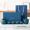 Outdoor Camping Ceramic Kung Fu Tea Set