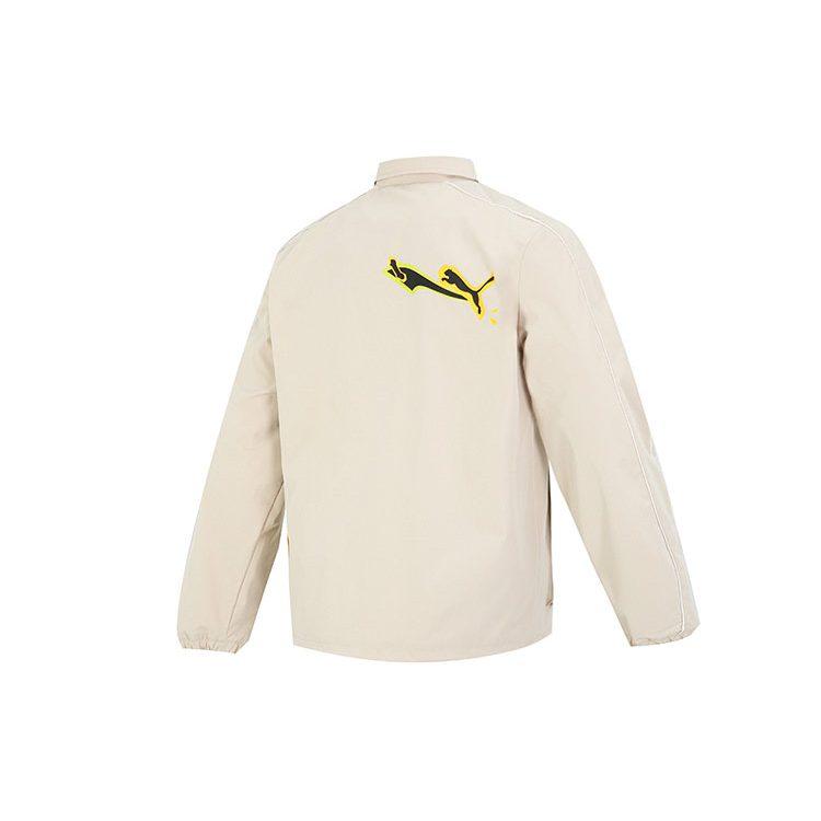 PUMA Classics Street Sport Woven Jacket Men's Ecru 539969-88