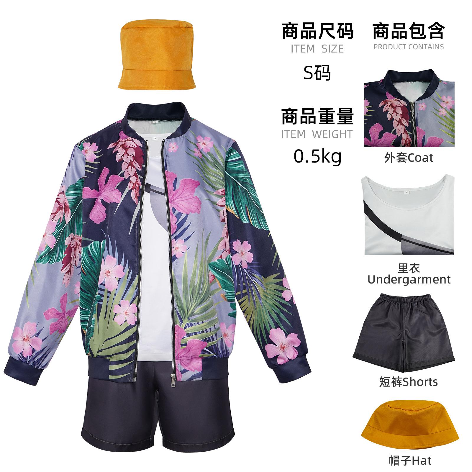 

Аниме K-pop Зои Косплей Куртка Короткая Шляпа Набор Костюм Охотника на Демонов Пальто С принтом Школа Хэллоуин Карнавальная Вечеринка Повседневная Одежда XXXL красный