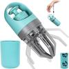 Portable Dog Pooper Scooper with Garbage Bag Outdoor Pet Six-Claw Shit Shovel Shit Pickup Dispenser Dog Collector Cleaning Tool