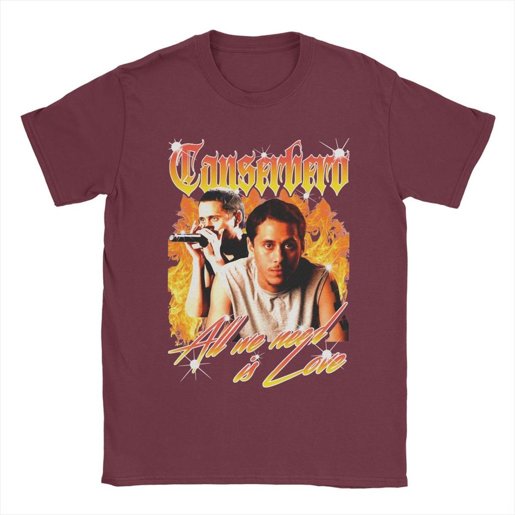 Casual Canserbero T-Shirt Men Crewneck Cotton T Shirts Short Sleeve Tee Shirt Printed Clothing