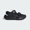 adidas Terrex Hydroterra Sandals Black Grey Four