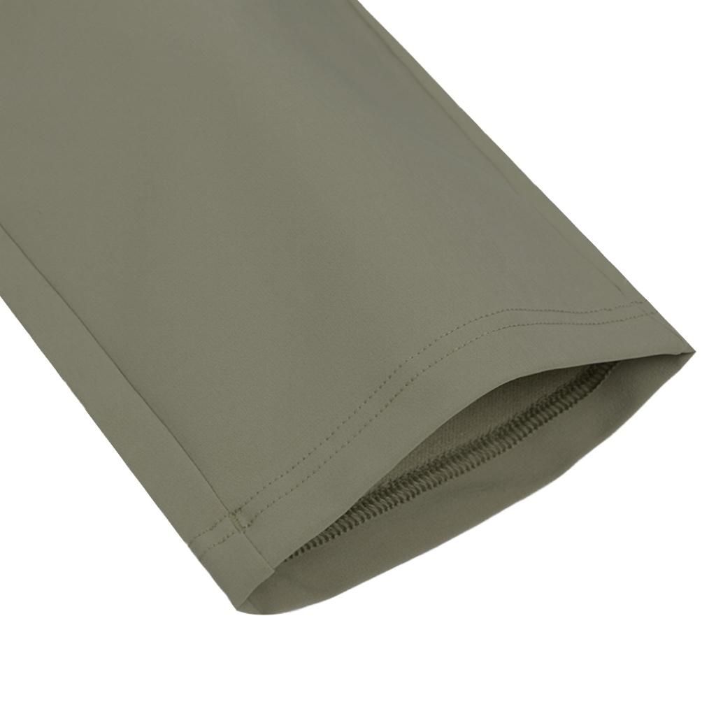 Anta Solid Color Mid-Rise Comfortable Breathable Versatile Straight-Leg Business Commuter Sports Casual Pants Men Bottoms Dark-Green 152537501D-2