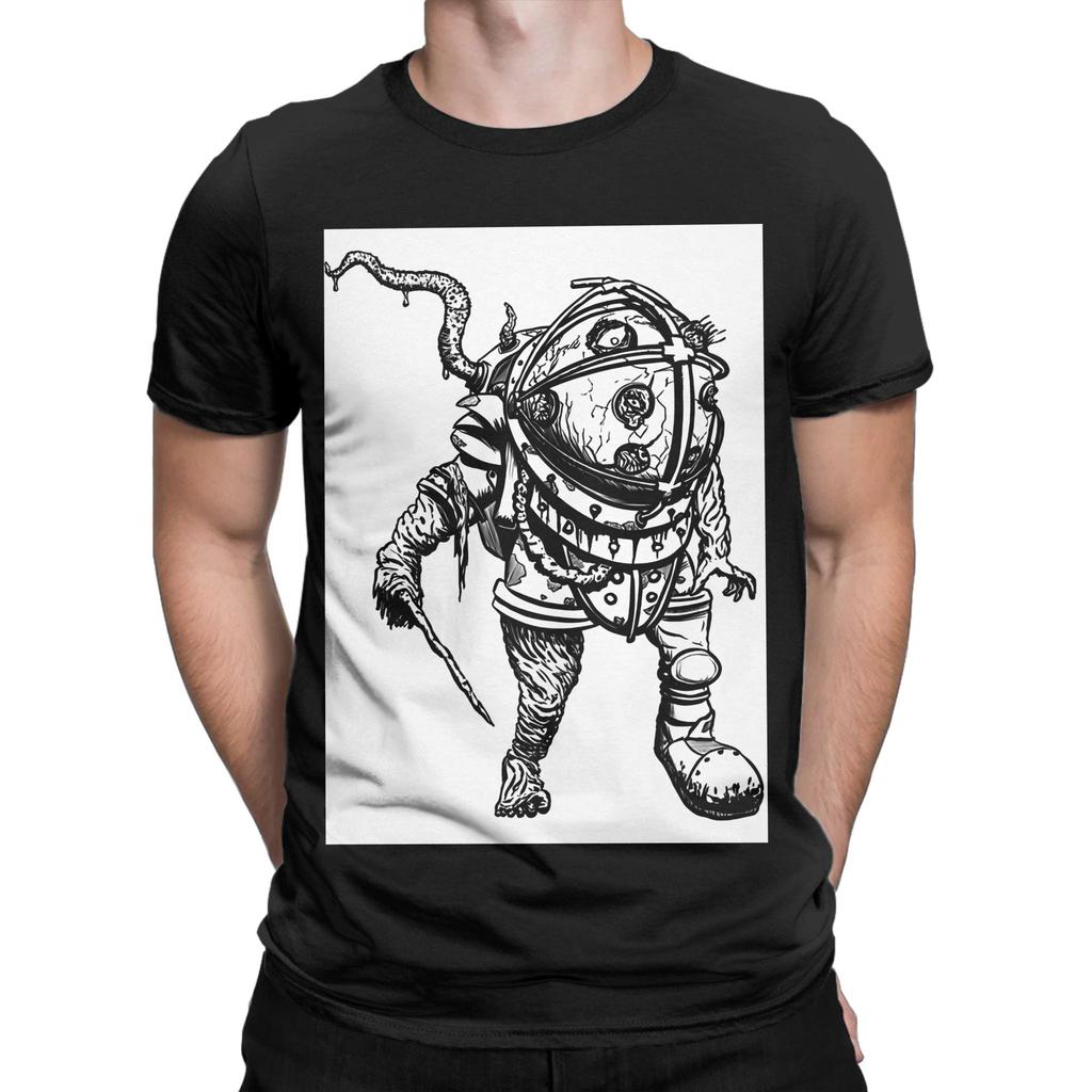 bBioShock poster Funny 100 Cotton TShirt bBioShock Tops Tees For Unisex