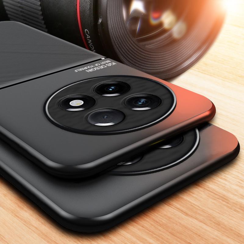 For OnePlus 13 12 11 10T ACE Pro 5 2 13R 11R 10T Phone Case Shockproof PU Leather Matte Soft Slim Cover