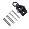 Porch Swing Hanging Kit 360 Degree Rotating 1200 Lb Capacity Hanger for Porch Hammocks Chair Black