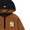 New MLB Velvet Jackets Unisex Brown 31HDF2061-50A