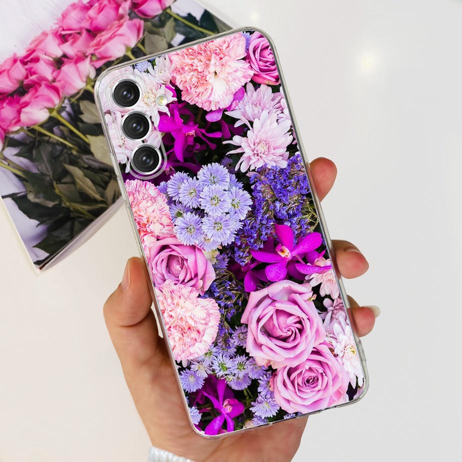 For Samsung Galaxy A14 5G Case M14 Colorful Painted Cover Soft Slim Phone Case For Samsung A14 A 14 Galaxy M14 Back Cover Bumper
