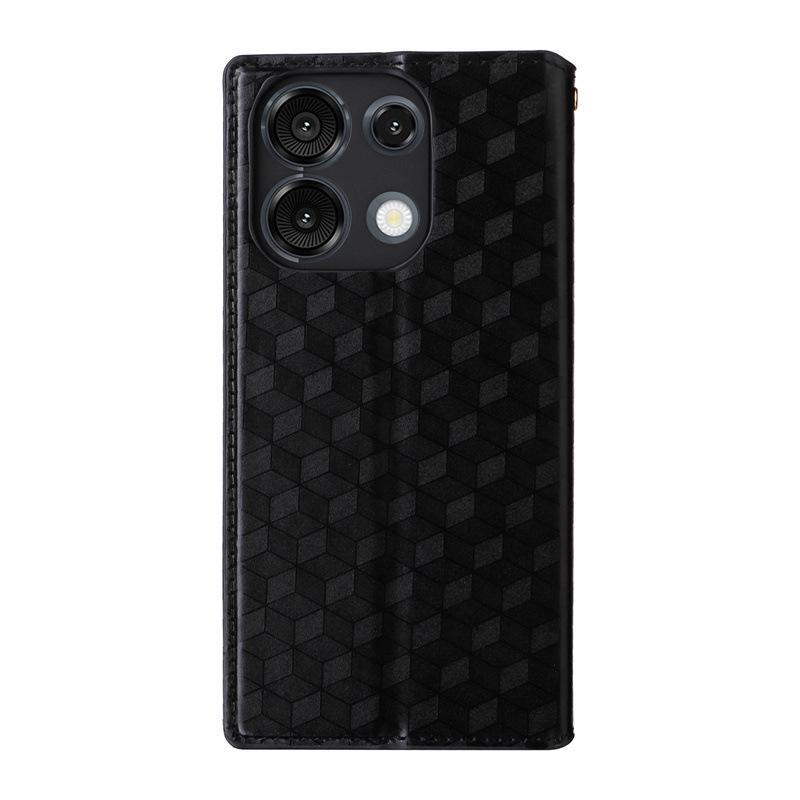 Kompatibilní s Umidigi G9 5G: Kožené pouzdro na telefon Youmi G9 s přihrádkou na karty, stereo texturou a magnetickým výklopným krytem