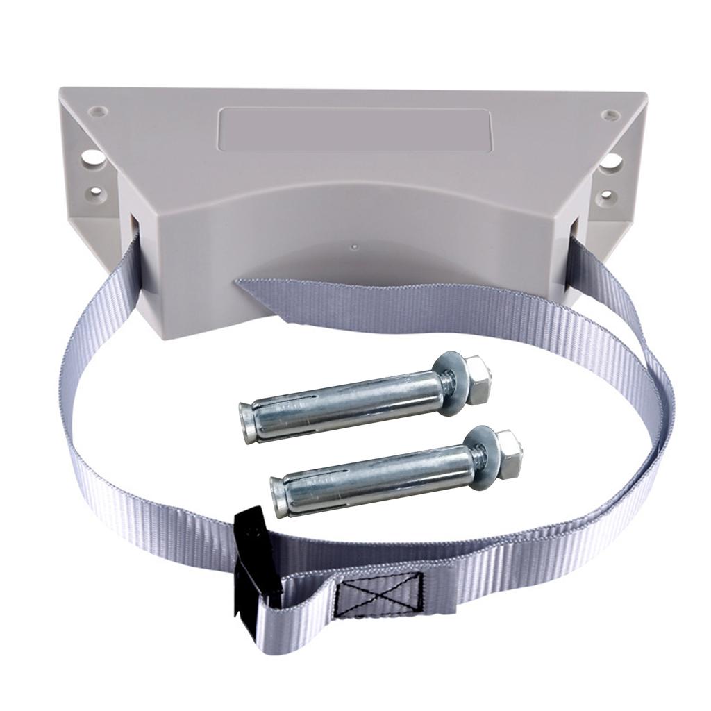 ABS Plastic Gas Cylinder Bracket Wall Mounted Propane for Tank Bracket Gas Cylinder Holder Laboratory Tools Easy to Use