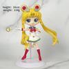 Sailor Moon Anime Tsukino Usagi Chibiusa Actionfiguren Sammlung Modellauto Kuchen Dekoration Ornament Spielzeug Geschenke Beweglich Gelenkig Maßstab Detailliert