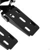 2 Pieces E Bike Rear Pedals Anti Slip Folding Sturdy Replacement Metal Lightweight Accessory Footpeg