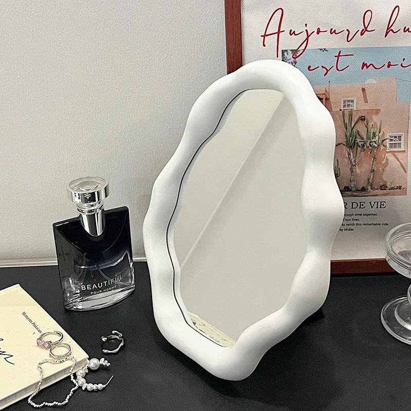 

Красочное облако, косметическое зеркало, подставка, складные косметические зеркала для женщин, настенные зеркала для общежития, украшение дома, оптовая продажа, новинка