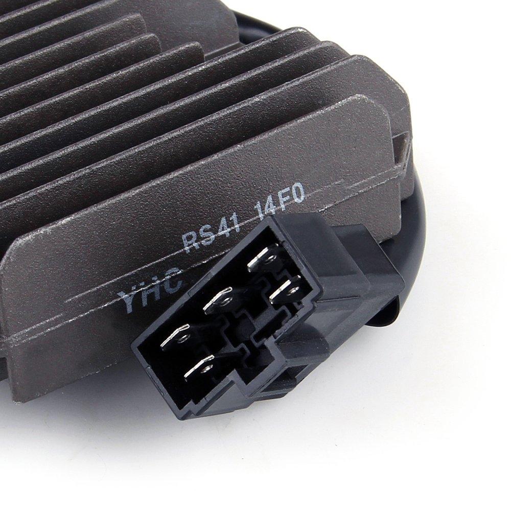 Bruce & Shark Regulator Rectifier for Suzuki GSX1300R Hayabusa VL1500 LT-F500F Black Motorcycle