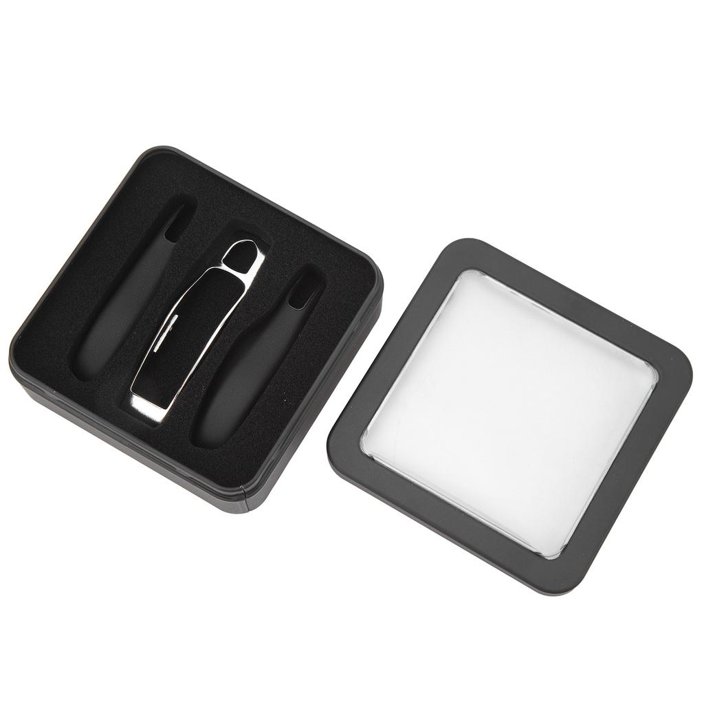 Remote Control Key Shell Black Leather Surface Dustproof Case Shell Cover Replacement For Panamera
