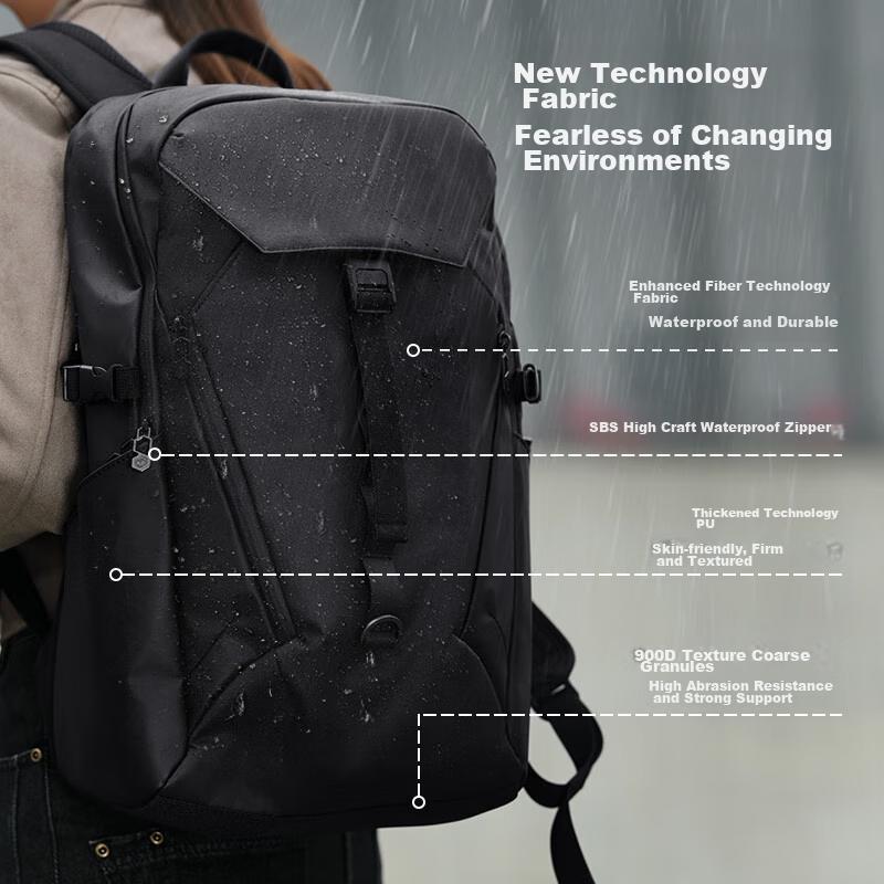 Jingdong Jingzao Outdoor Hiking Bag 26L, Expandable Travel/Laptop Bag