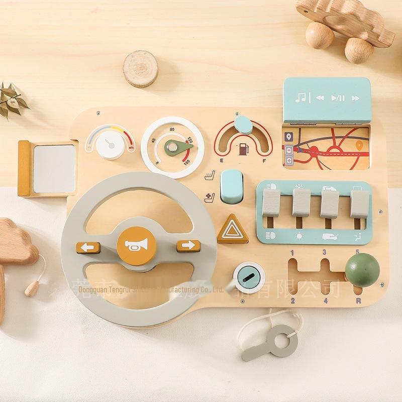 Montessori Early Learning Simulated Steering Wheel Toy