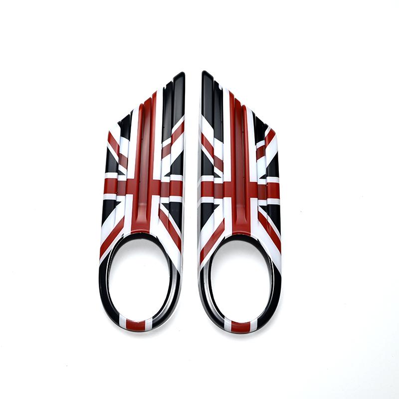 Adesivo Copri Frecce Laterali Esterni Bandiera Nera per Parafango Auto per MINI Cooper One R56 Clubman R55 Convertibile R57 R58