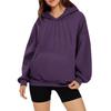 Women's Fashionable And Comfortable Long-Sleeved Solid Color Hoodie
