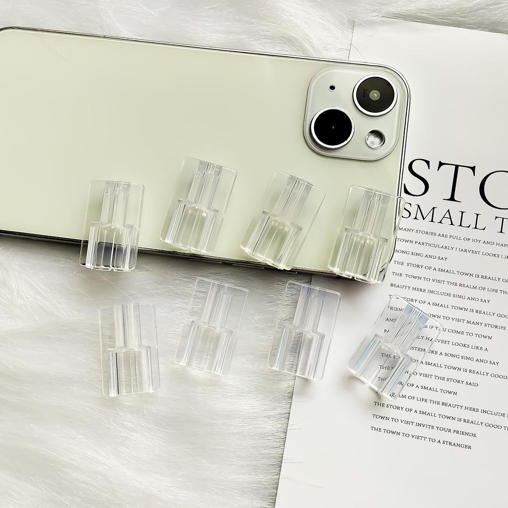 5pcs Soft Silicone Charger Cable Winder Fast Charging Cable Protector Sleeve for Apple IPhone Data Cord Clear Case Clip