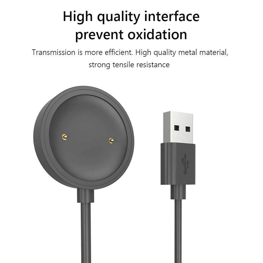 Smartwatch Charging Wire Magnetic Charger Dock Cord Replacement Fast Charging Cable Base Accessories for Mibro A1 Smartwatch