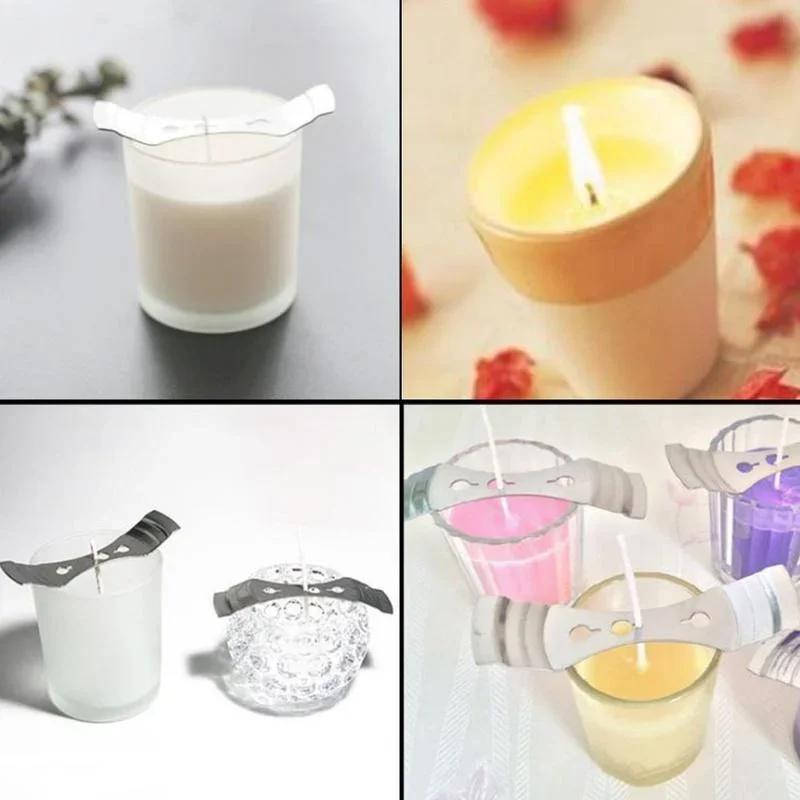 100Pcs 20cm Candle Wicks Smokeless Wax Pure Cotton Core DIY Candle Making Wicks Party Supplies Candles Wickses Candles Making