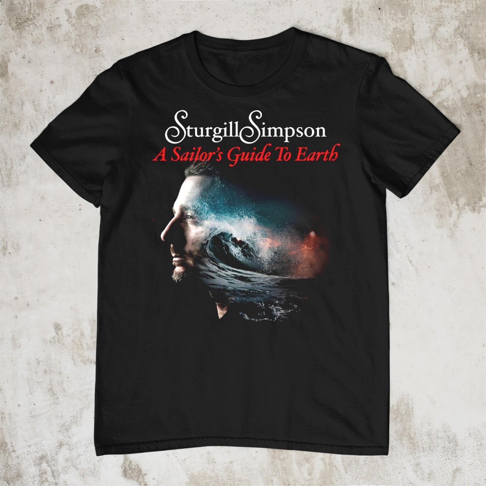 Новая футболка Sturgill Simpson A Sailors Guide To Earth Хлопковая Унисекс XXXXL