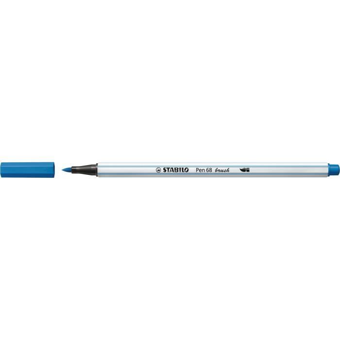 Pochette X 10 Feutres Pinceau STABILO Pen 68 Brush