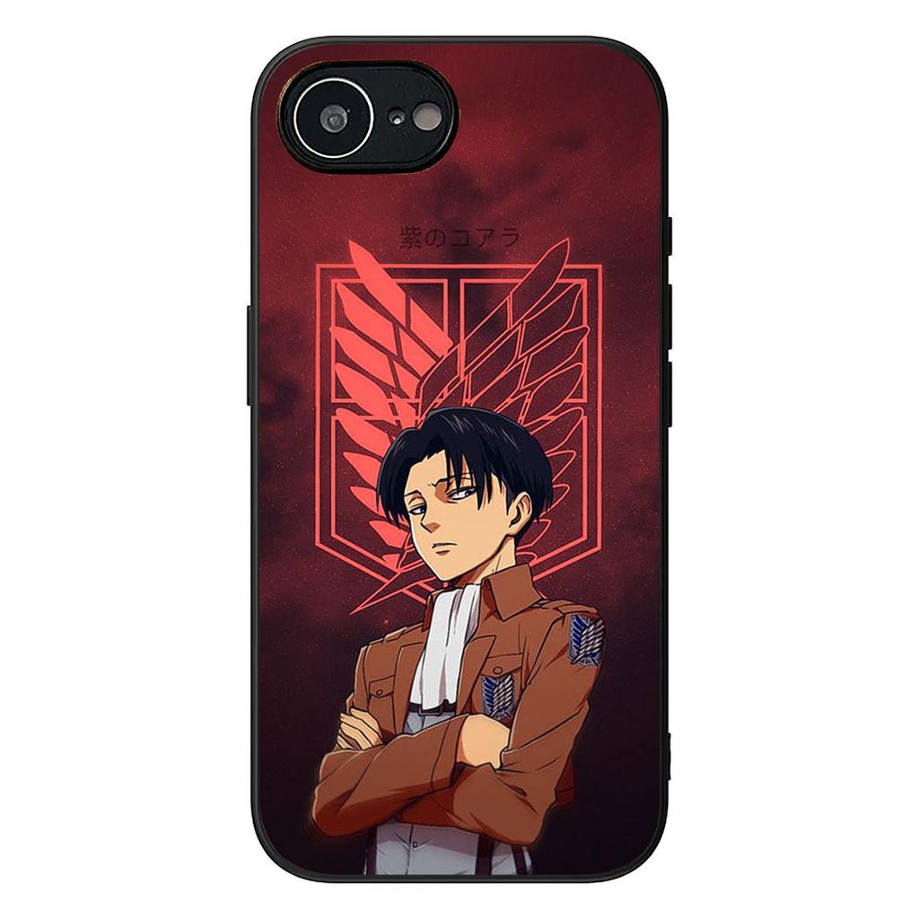 Levi Eren Jaeger Attack On Titan Phone Case for Samsung Galaxy A04 J7 J5 J2 Prime J8 A01 A02 A03  A42 M06 M16 M56 M23 G57 Cover