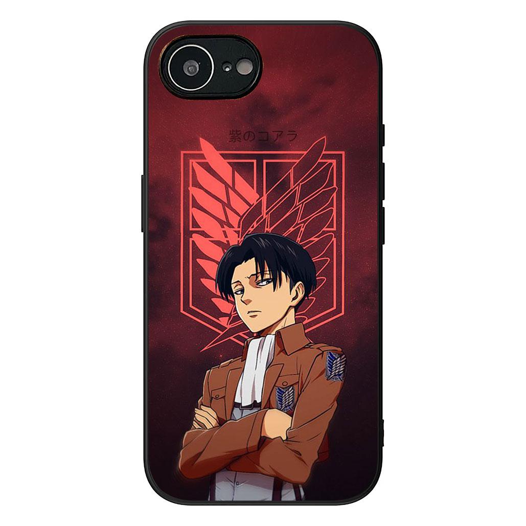 

Levi Eren Jaeger Attack on titan Phone Case for OPPO A40 A60 A80 A38 A18 A17 A16 A78 A79 A54 A25 A57 4G 5G Protective Cover OPPO A54S