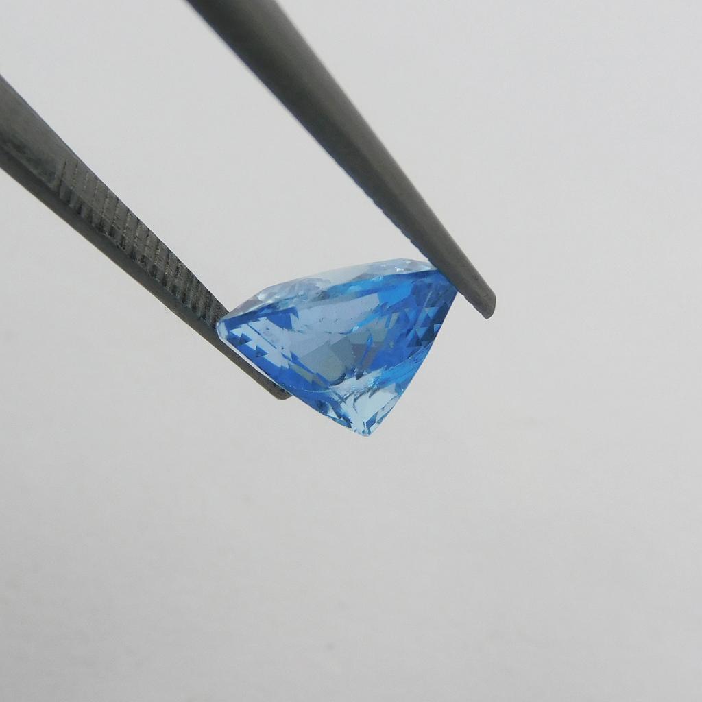 Natural Blue Sapphire Loose Gemstone Trillion Shape 3.50 Ct Ceylon September Birthday Birthstone