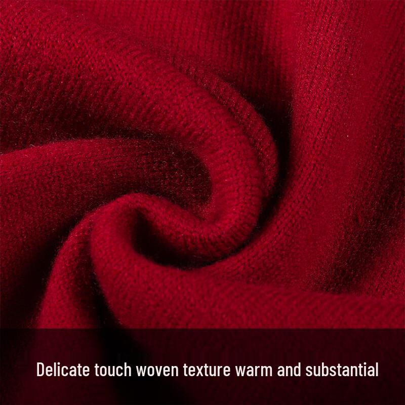 JEANSWEST Men's Loose-Fit Crew Neck Knit Sweater