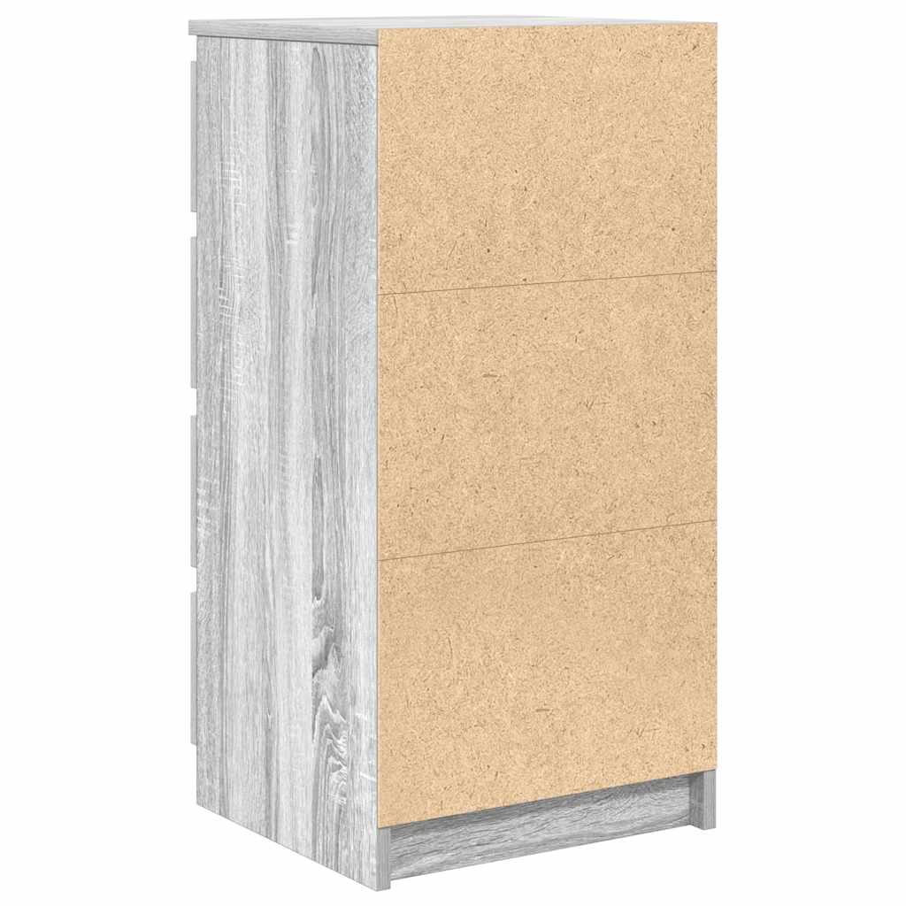 Sideboard Gray Sonoma 37.5 x 35 x 76 cm Particleboard