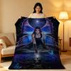 Artist A-Anne S-Stokes C-Collection Throw High-Density Short Plush Blanket Soft Skin-Friendly for Sofa Nap Room