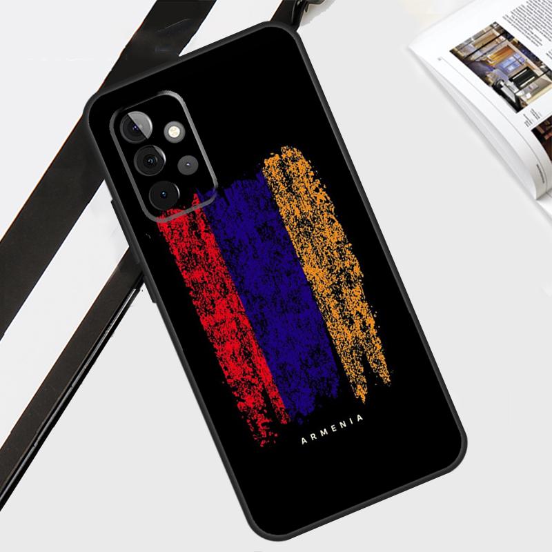 Armenian Flag Case For Samsung Galaxy A54 A34 A14 A56 A36 A26 A16 A06 A12 A22 A32 A52 A13 A53 A15 A35 A55