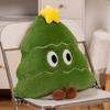 Soft Christmas Tree Plush Pillow Cute Christmas Throw Pillow Home Ornament Plush Pillow  New Year