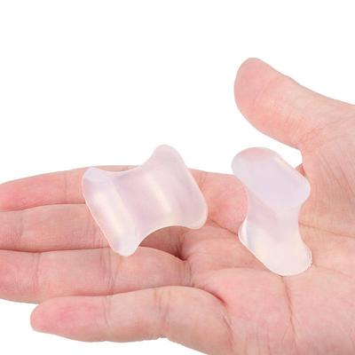 Transparent Silicone Toe Separator for Hallux Valgus Relief