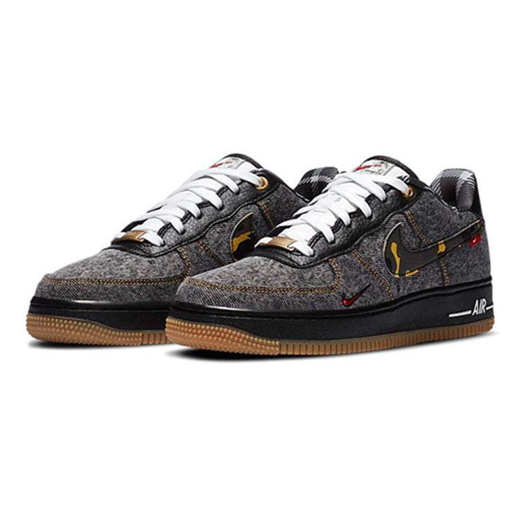Nike Air Force 1 Low Remix Black GS DB1976-001