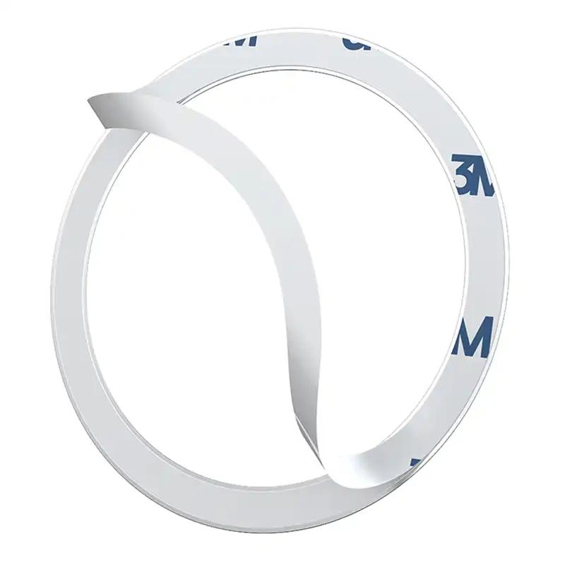 Pierścień Magnetyczny Baseus Halo Do Telefonu, Magsafe, Srebrny (2Szt.)